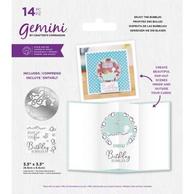 Gemini Stamp And Die - Enjoy The Bubbles